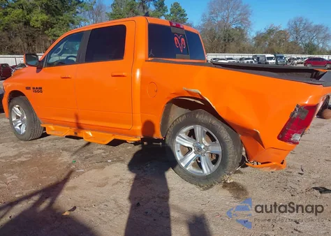 2015 Ram 1500 Sport из США, поврежденный, VIN 1C6RR7MT1FS685432